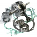 WISECO kliková hřídel YAMAHA YZ 125 98-00 (s ložisky klikovky + sada těsnění a gufer na spodek motoru) (HR4035)