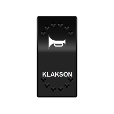 Rocker tlačítko KLAKSON 12/24V – Hledejceny.cz