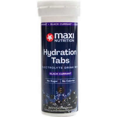 Maxi Nutrition Hydratační tablety s příchutí černého rybízu 40 g – Hledejceny.cz