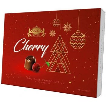Carla Višeň v hořké čokoládě Vánoce 190 g