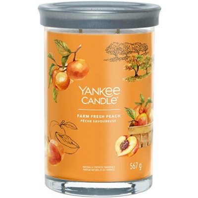Yankee Candle Signature tumbler Farm Fresh Peach 567 g – Zbozi.Blesk.cz