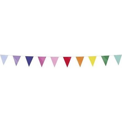 FOLAT Girlanda - barevné vlajky, pvc, 600 cm – Zboží Dáma FOLAT Girlanda - barevné vlajky, pvc, 600 cm – Zboží Dáma