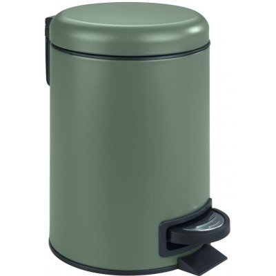Wenko 24636100 - Koš LEMAN zelená/černá WE0302 – Sleviste.cz
