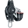 Kladka Harken 2646 Carbo Block Swivel, Becket, Cam Cleat