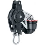 Harken 2646 Carbo Block Swivel, Becket, Cam Cleat