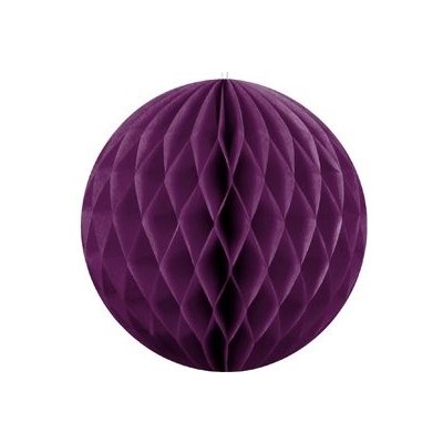 Papírová dekorační koule "Honeycomb" - 10 cm - fialová (1 ks) – Hledejceny.cz