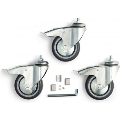 Manfrotto 104G Sada 3 ks koleček s prům. 100 mm, pro stativy na závit M10 – Zboží Živě