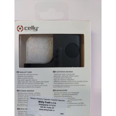 Pouzdro CELLY Wally iPhone 11 Pro, černé