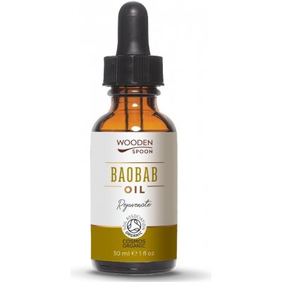 Wooden Spoon Baobabový olej 100% BIO 30 ml – Zbozi.Blesk.cz