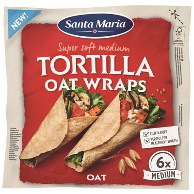 Santa Maria Ovesná tortilla 240 g – Zboží Dáma