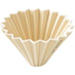 Origami Dripper keramický S matně béžový – Sleviste.cz