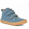 Dětské kotníkové boty Froddo Barefoot g3110201-5l denim