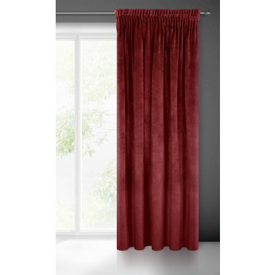 ZÁVĚS VILA NA PÁSCE 140X270 CM TMAVÁ BORDOVÁ – Hledejceny.cz