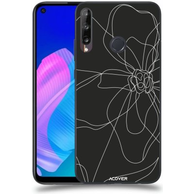 Pouzdro ACOVER Huawei P40 Lite E s motivem Line Flower I – Zboží Mobilmania