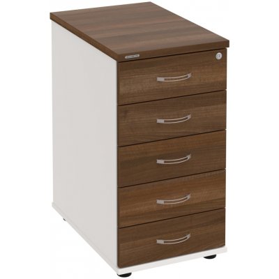 Hobis K 35 C N 5 zásuvek léta napříč 60 cm ořech bílá – Hledejceny.cz