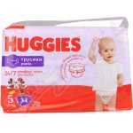 HUGGIES Pants Jumbo 5 12-17 kg 34 ks – Hledejceny.cz