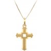 Přívěsky Beny Jewellery Zlatý Přívěsek Kříž 7151710