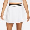 Dámská sukně Nike tenisová sukně court dri-fit heritage bílá