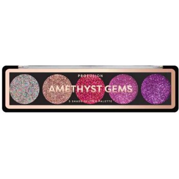 Profusion cosmetics Profusion paletka očních stínů Amethyst Gems 4,5 g