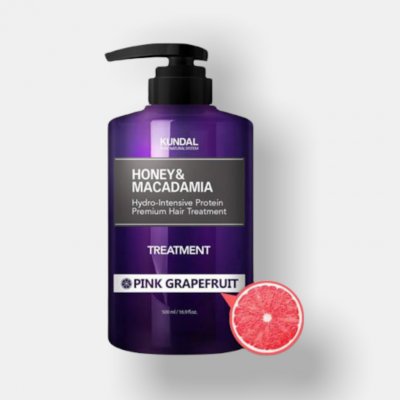 Kundal Honey&Macadamia Treatment Pink Grapefruit kondicionér 500 ml – Zboží Dáma