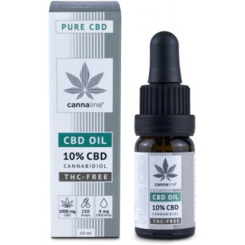 Cannaline CBD olej 10% bez THC 1000 mg 10 ml