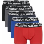 Salming Box Boxer 5-pack Red/Blue/Black – Zboží Dáma