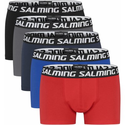 Salming Box Boxer 5-pack Red/Blue/Black – Zboží Dáma