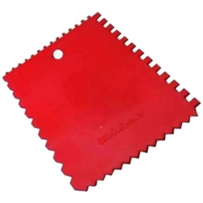 Stěrka plastová univerzální se zuby 90x135mm – Hledejceny.cz