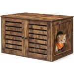 Feandrea Skříňka na kočičí toaletu 80 x 49 x 53 cm – Sleviste.cz