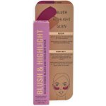 Makeup Revolution London Blush & Highlight Stick Tvářenka Champagne Shine 4,3 ml – Zbozi.Blesk.cz