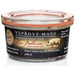 Via Delicia Vepřové maso ve skutečně vlastní šťávě 130 g – Zboží Dáma