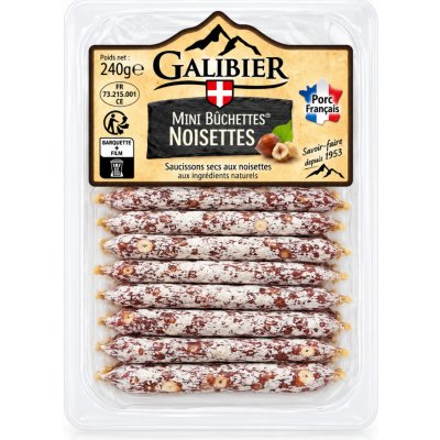 Le Galibier Minisalámky s lískovými oříšky 120 g – Hledejceny.cz