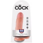 Pipedream King Cock 7" Vibrating Cock with Balls – Sleviste.cz