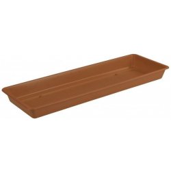 PLASTKON podmiska pod truhlík Extra Flor Terakota 58,3 x 16,5 x 4 cm