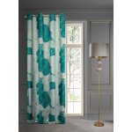 HOTOVÝ ZÁVĚS/LIMITED COLLECTION/SALVIA4/ 140X250 KOV.KROUŽKY ŠEDÁ+MI – Sleviste.cz