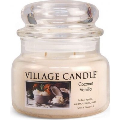 Village Candle Coconut Vanilla 262g – Zbozi.Blesk.cz