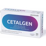 CETALGEN POR 500MG/200MG TBL FLM 20 II – Zboží Mobilmania