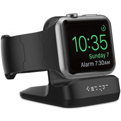 Apple Watch-Spigen noční stojan S350 Black SGP11584 – Hledejceny.cz