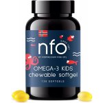 NFO Omega-3 KIDS Chewable softgel 120 měkkých kapslí – Hledejceny.cz