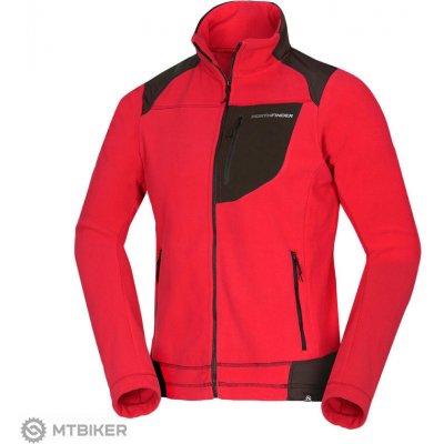 Northfinder NORTHPOLARS mikina red/black