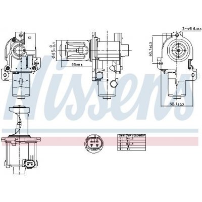 AGR-Ventil NISSENS 98216 – Hledejceny.cz
