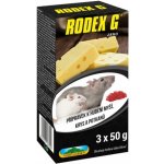 Rodenticid RODEX G zrno 3x50 g – Zboží Mobilmania