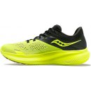 Saucony Ride 16 Mens Shoes Citron/Black