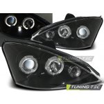 Tuning-Tec Přední čirá světla Ford Focus I (1998 - 2001) - černé - Angel Eyes – Hledejceny.cz