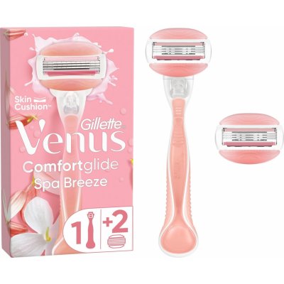 Gillette Venus ComfortGlide Spa Breeze + 2 ks hlavic – Hledejceny.cz