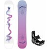 Snowboard set Gravity Fairy jr + vázání Croxer MP180 23/24