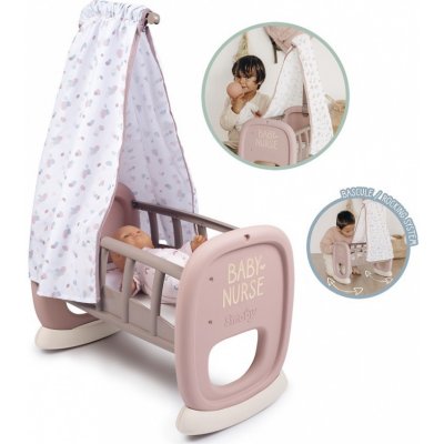 Smoby Baby Nurse Kolébka pro panenky se stříškou – Hledejceny.cz