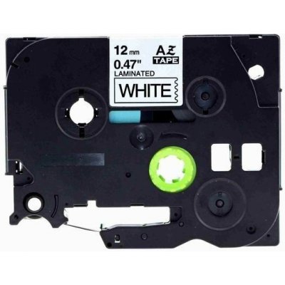 Alternativní páska pro Brother TZ-231 + TZe-231, 12 mm x 8 m, černý tisk + bílý podklad – Zboží Živě