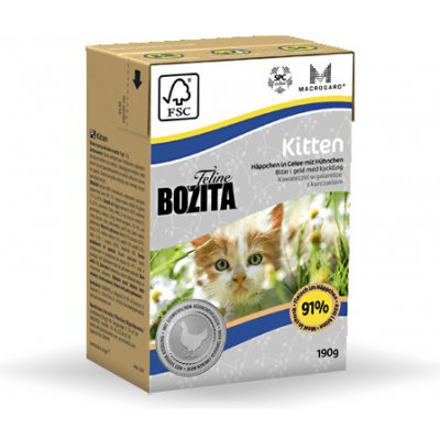 Bozita Feline v želé Kitten 4 x 190 g