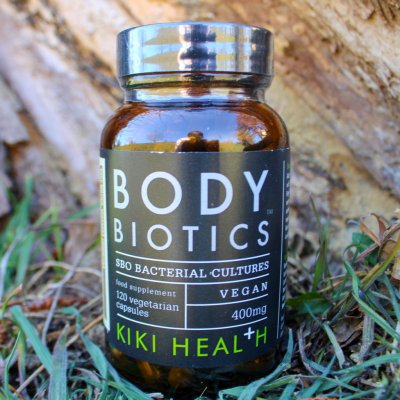 KikiHealth Body Biotics veganská probiotika 120 kapslí